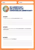 Vorschau - Arbeitsblätter - Bio-Landwirtschaft einfach erklärt - Arbeitsblatt mit Lösungen - Erdkunde Klasse 5/6 - Seite 3