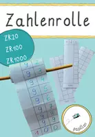 Vorschau - Arbeitsblätter - Zahlenrolle von 1 bis 20 / 99 oder 999 - Deckblatt