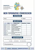 Vorschau - Arbeitsblätter - Topographie Deutschland Führerschein - 6 Lernstationen mit Prüfung und Lösungen - Erdkunde Klasse 5/6 - Seite 3