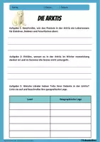 Vorschau - Arbeitsblätter - Polare Zone - Arbeitsblätter zu Arktis und Antarktis mit Lösungen - Erdkunde Klasse 7/8 - Seite 3
