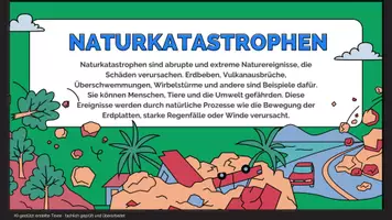 Vorschau - Bildkarten - Naturkatastrophen - Lernkarten zu Lawinen, Sandstürmen, Waldbränden & Co. - Erdkunde für die Sek 1 - Seite 1
