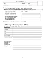 Vorschau - Fördermaterial/Inklusion - Klassenarbeit Deutsch | 9. und 10. Klasse - Seite 2