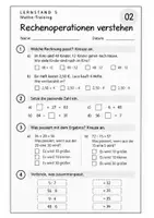 Vorschau - Arbeitsblätter - Lernstand 5 Mathematik – 4 Übungsblätter zu Zahlen, Rechenoperationen & Sachaufgaben - LS5 - Seite 2