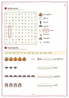 Vorschau - Arbeitsblätter - Halloween Englisch Klasse 3 | Halloween Vocabulary Worksheets | Wortschatz Grundschule | English Arbeitsblätter - Seite 3