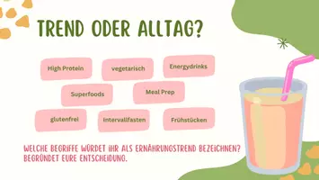 Vorschau - Arbeitsblätter - Ernährungstrends auf der Spur - AES Klasse 10 - Seite 2