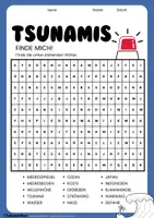 Vorschau - Arbeitsblätter - Tsunami - Rätsel - Erdkunde für die Sek 1 - Seite 1