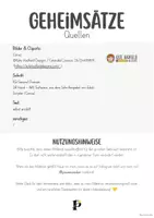 Vorschau - Aufgabenkarten - Geheimsätze - Lesekarten - Seite 1