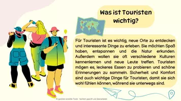 Vorschau - Präsentationen/Tafelbilder - Tourismus - Lernkarten zum Thema Tourismus, Touristen & Urlaub - Erdkunde für die Sek 1 - Seite 3