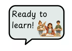 Vorschau - Poster - Basic English Classroom Phrases - Deckblatt