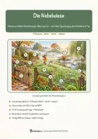 Vorschau - Arbeitsblätter - Die Nebelwiese – Lesespurgeschichte mit Rätselaufgaben (Klasse 3) - Seite 1