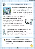 Vorschau - Arbeitsblätter - Informatiksysteme im Alltag | Eine Geschichte mit Aufgaben - Seite 3