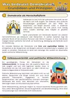 Vorschau - Arbeitsblätter - Demokratie - Unterrichtsreihe mit Infotexten, Aufgaben und Lösungen - Politik und Gesellschaftslehre Klasse 7/8 - Seite 2