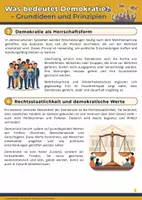 Vorschau - Arbeitsblätter - Demokratie - Unterrichtsreihe mit Infotexten, Aufgaben und Lösungen - Politik und Gesellschaftslehre Klasse 7/8 - Seite 3