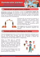 Vorschau - Arbeitsblätter - Demokratie stärken - Beteiligung und Verantwortung - Arbeitsblätter mit Lösungen - Politik Klasse 7/8 - Seite 1