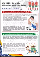Vorschau - Arbeitsblätter - Fußball WM 2026 - Fußball, Migration und Globalisierung - Arbeitsblätter mit Lösungen - Erdkunde Klasse 7-10 - Seite 2