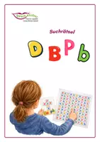 Vorschau - Arbeitsblätter - Suchrätsel LRS Visuelle Differenzierung - Deckblatt