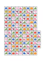Vorschau - Arbeitsblätter - Suchrätsel LRS Visuelle Differenzierung - Seite 2