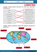 Vorschau - Arbeitsblätter - Kontinente & Ozeane – XXL Materialpaket | 26 Materialien – Erdkunde Sek I - Seite 3