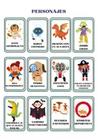 Vista previa - Hojas de trabajo - Tarjetas escritura creativa primaria - página 1