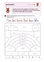 Vorschau - Arbeitsblätter - Mathe Klasse 1/4: Rechenbilder zum Ausprobieren - Seite 3
