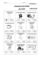 Vorschau - Arbeitsblätter - Conoce a tu Profesor(a) - Seite 2