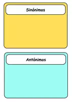 Vista previa - Juegos / Gamificación - Juego de sinónimos y antónimos - página 1
