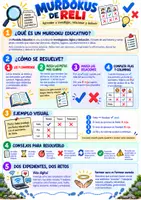 Vista previa - Hojas de trabajo - Pack básico: 2 Expedientes de Murdokus Educativos - página 1