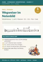 Vorschau - Arbeitsblätter - Wiederholungszeichen, D.C., Coda – Musik Kl. 6/7 - Seite 1