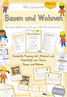 Vorschau - Unterrichtsreihen - Bauen und Wohnen - Materialpaket - Planung - Spiele - Deckblatt