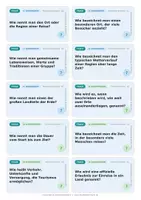 Vorschau - Arbeitsblätter - 🌍 14 FACHBEGRIFFE | Reiseziele weltweit | Karteikarten + Wortspeicher + Swap It Klassensatz + Übungsblatt + Test A/B + Lösungen + Smartboard-Quiz 🎮 - Seite 2