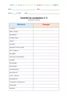Vorschau - Test - Á plus! 1 (Ausgabe ab 2020) - Vokabeltest (Materialpaket) - Seite 1