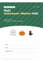 Vorschau - Arbeitsblätter - Halloween-Mathe Klasse 3 – Übungsheft Zahlenraum 1000 mit Lösungen - Seite 1