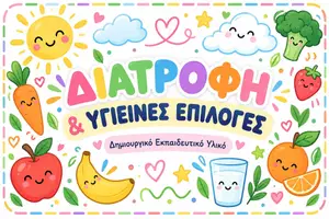 Προεπισκόπηση - Φύλλα εργασίας - Εκπαιδευτικό Υλικό για τη Διατροφή - Εξώφυλλο