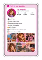 Vorschau - Arbeitsblätter - Digitale Grundbildung, Medienbildung: Chat-Detektiv*innen - Profil-Check - Was verrät dieses Profil? - Seite 3