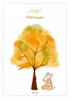 Vorschau - Arbeitsblätter - Klettmappe für den Herbst im Kindergarten - Seite 1