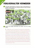 Vorschau - Arbeitsblätter - Regeln bei Experimentieren - Fehlverhalten finden: Suchbild für Klasse 5-7 - Seite 2