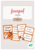 Vorschau - Spiele - Lesespiel Halloween | Ich habe... Wer hat | 31 Spielkarten - Deckblatt