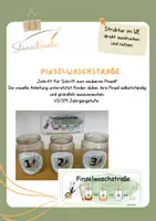 Vorschau - Mal- und Bastelvorlagen - Pinselwaschstraße - Deckblatt