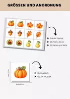 Vorschau - Spiele - Herbst Spiel "Paare finden" | 24 Bildpaare für Kita, Vorschule & Grundschule | Herbstspiel Kinder 4-8 Jahre - Seite 3