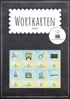 Vorschau - Fördermaterial/Inklusion - Wortkarten Schule - DaZ/Anfangsunterricht - Deckblatt