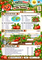 Vorschau - Test - Die Tomate Wissenstest & Zusatzaufgabe Sachunterricht - Seite 1