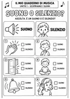 anteprima - Programmi scolastici / Materiali per docenti - Il mio quaderno di musica – Classe prima | 36 attività musicali pronte da stampare - Pagina 3