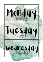Vorschau - Präsentationen/Tafelbilder - Tafelkarten - Today's date, weather, season, month - Ritual - assistant teacher - Seite 1