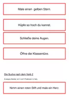Vorschau - Stationenlernen - Auf der Suche nach dem Verb 1-4 - Seite 2