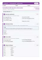 Vorschau - Arbeitsblätter - Deutsch 5 Mittelschule - Komplettpaket + Lernzielkontrollen - Seite 1