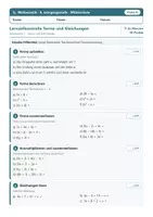 Vorschau - Test - Mittelschule Klasse 8 – Diagnosetests & Lernzielkontrollen - Seite 1