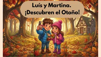Vista previa - Refuerzo / NEE / Materiales de apoyo - LUIS Y MARTINA, DESCUBREN EL OTOÑO - página 1