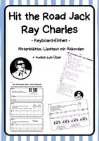 Vorschau - Arbeitsblätter - Klassemmusizieren: Hit the Road Jack (Keyboard) - Deckblatt