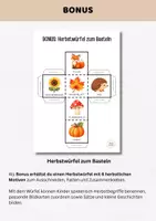 Vorschau - Bildkarten - Herbst Bildkarten für Kita & Vorschule | 24 Bilderkarten mit & ohne Begriffe | Sprachförderung & Wortschatz Herbst - Seite 3