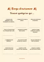 Vorschau - Arbeitsblätter - Passend zum Herbst: Bingo d'automne - Deckblatt